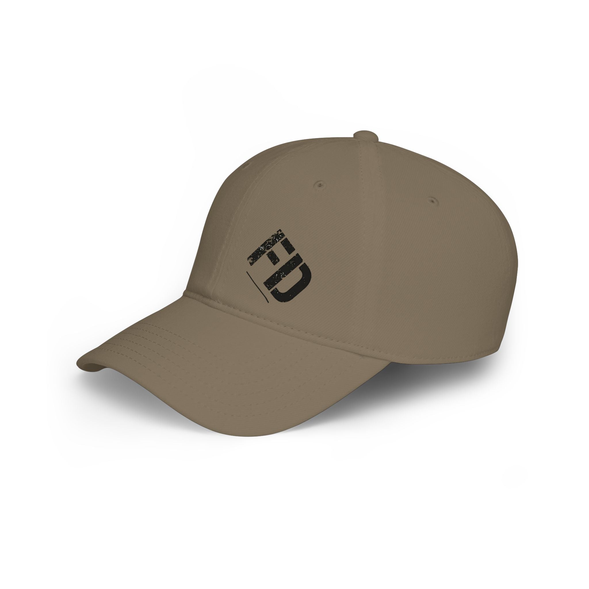 Military Olive Logo Low Profile Baseball Cap | Minimalist Hat