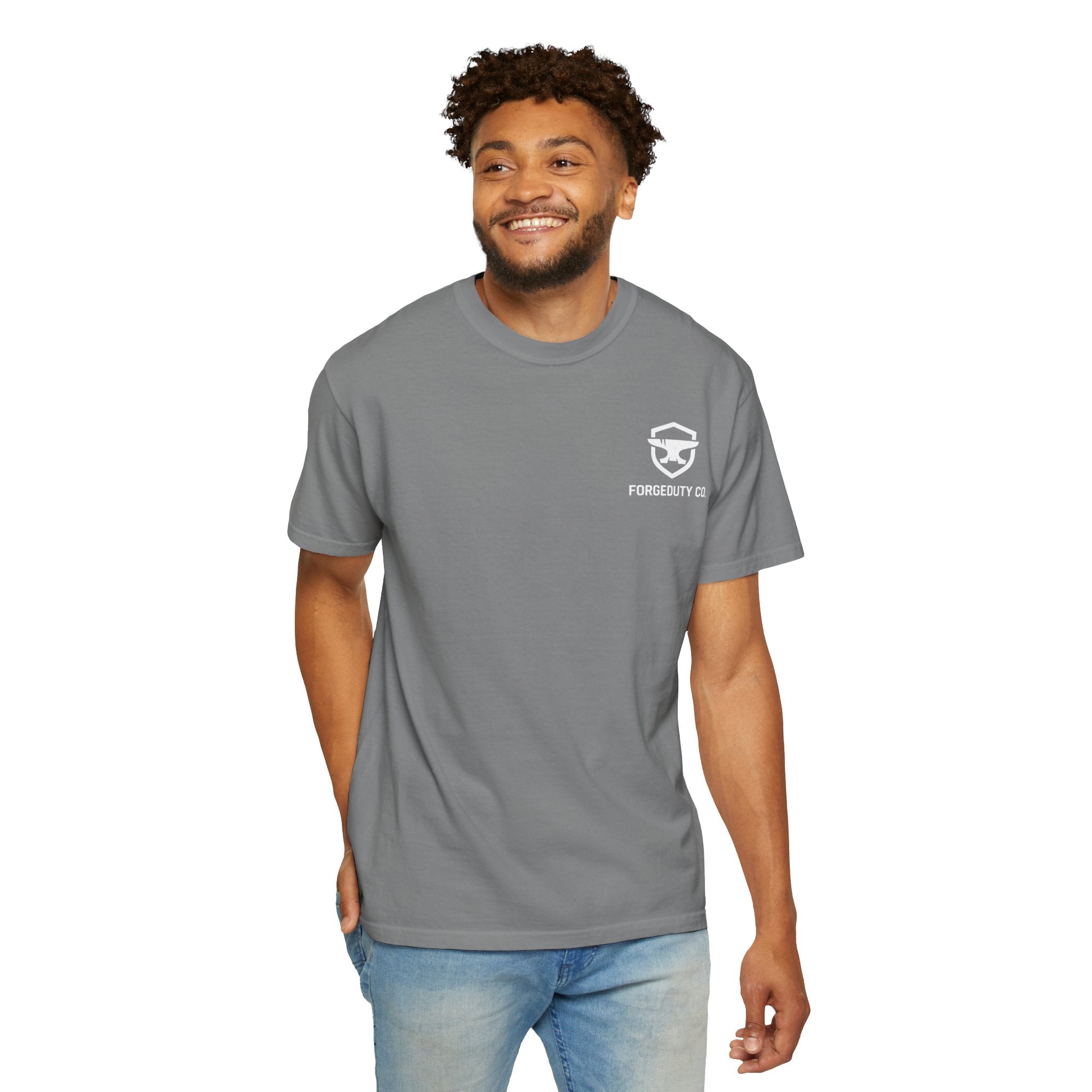 Forgeduty Co. Anvil Logo T-shirt | Built to Endure