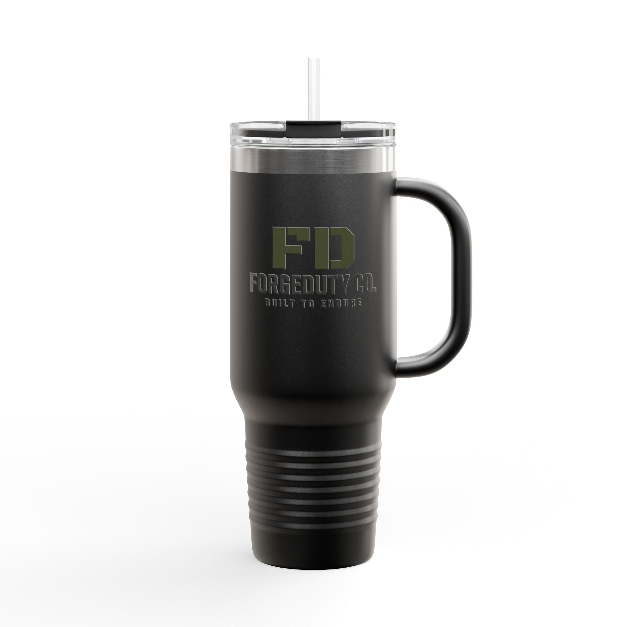40oz Insulated Travel Mug  Forgeduty Co Built to Endure Stainless Steel Tumbler
