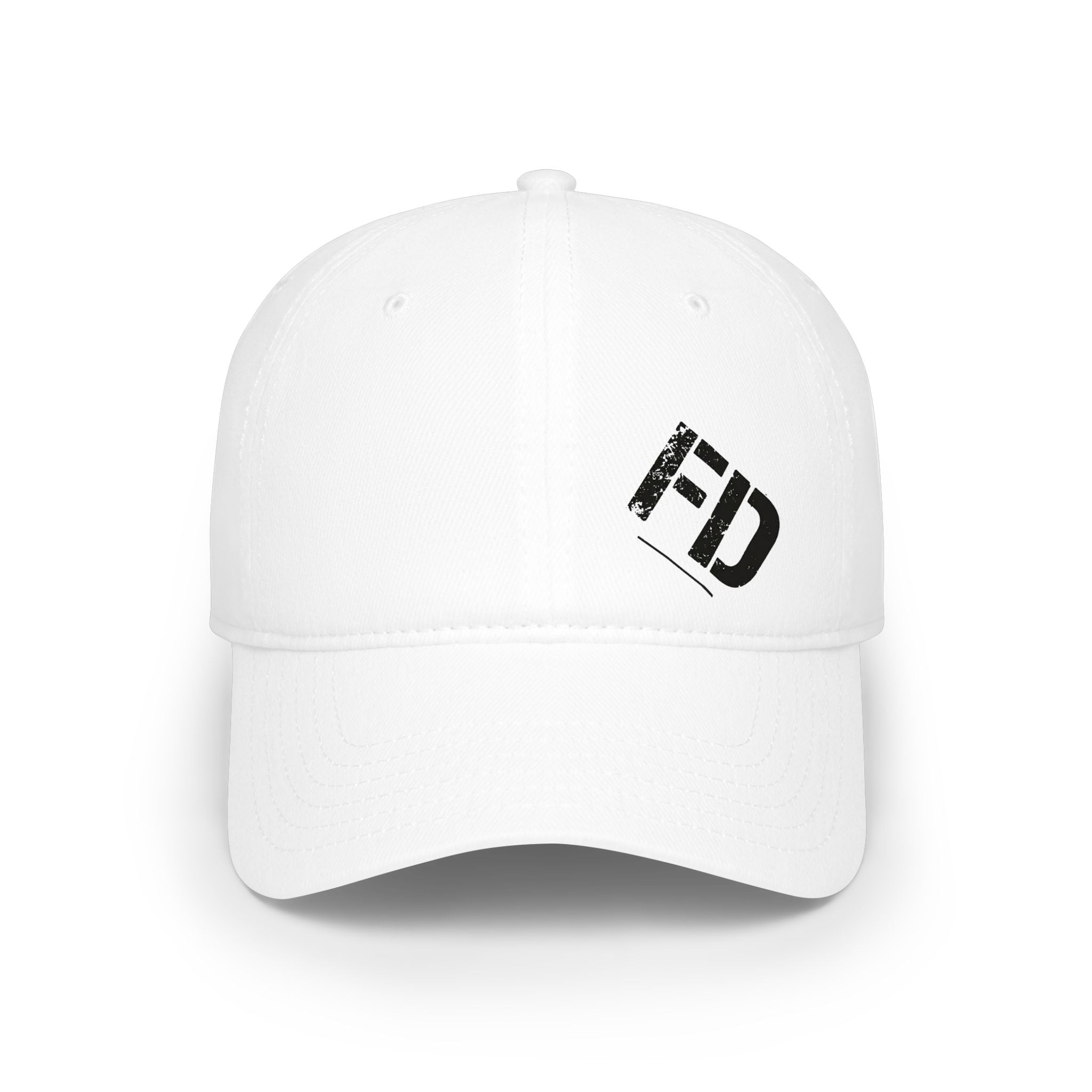 Military Olive Logo Low Profile Baseball Cap | Minimalist Hat