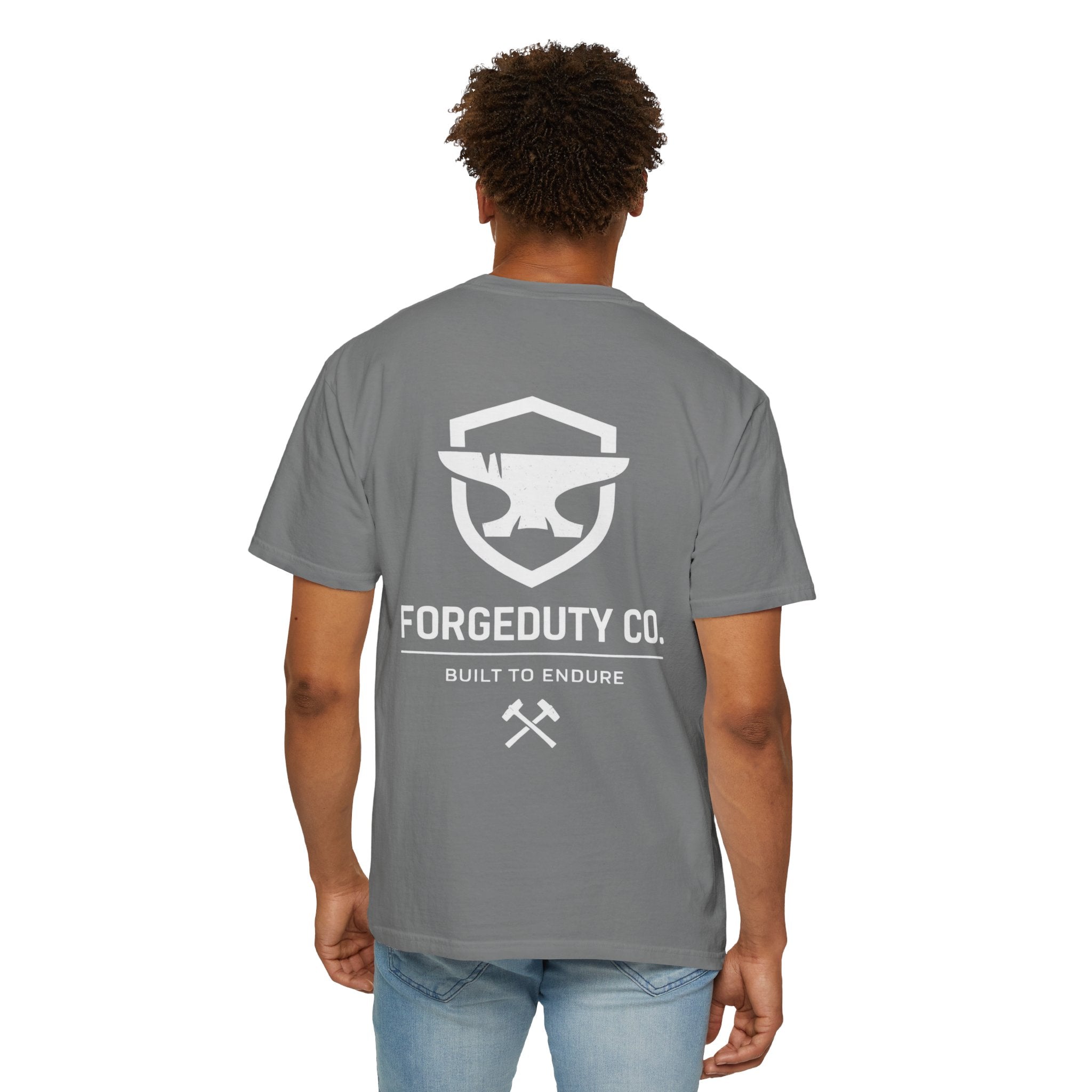 Forgeduty Co. Anvil Logo T-shirt | Built to Endure