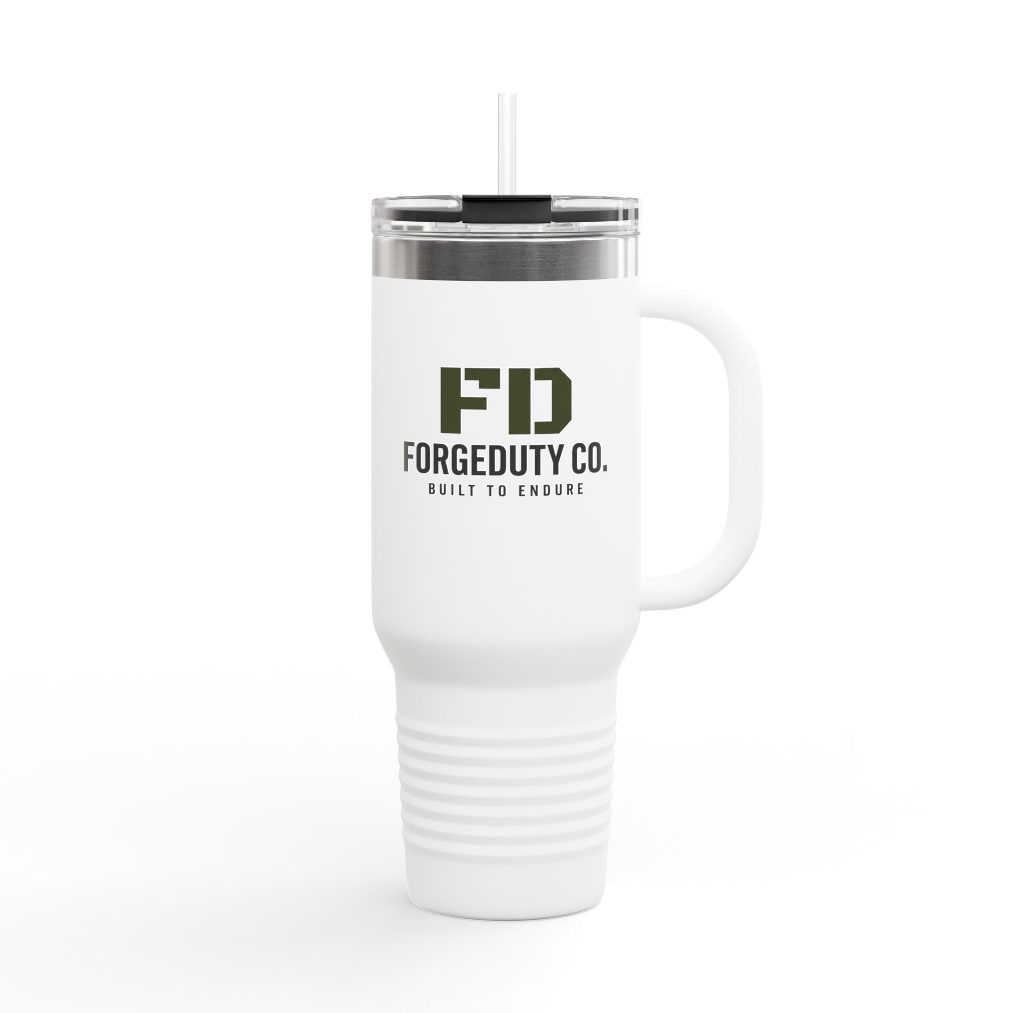 40oz Insulated Travel Mug  Forgeduty Co Built to Endure Stainless Steel Tumbler