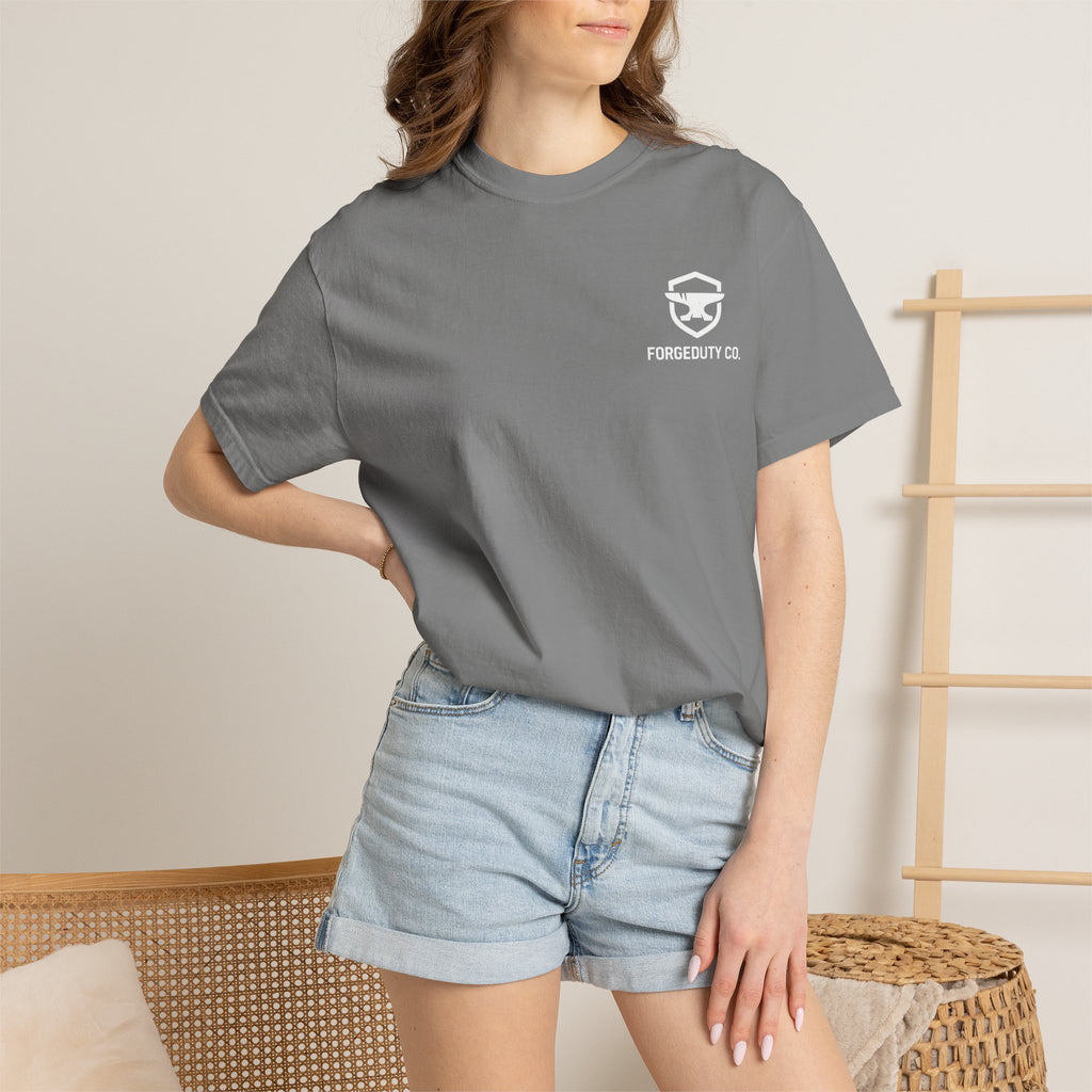 Forgeduty Co. Anvil Logo T-shirt | Built to Endure