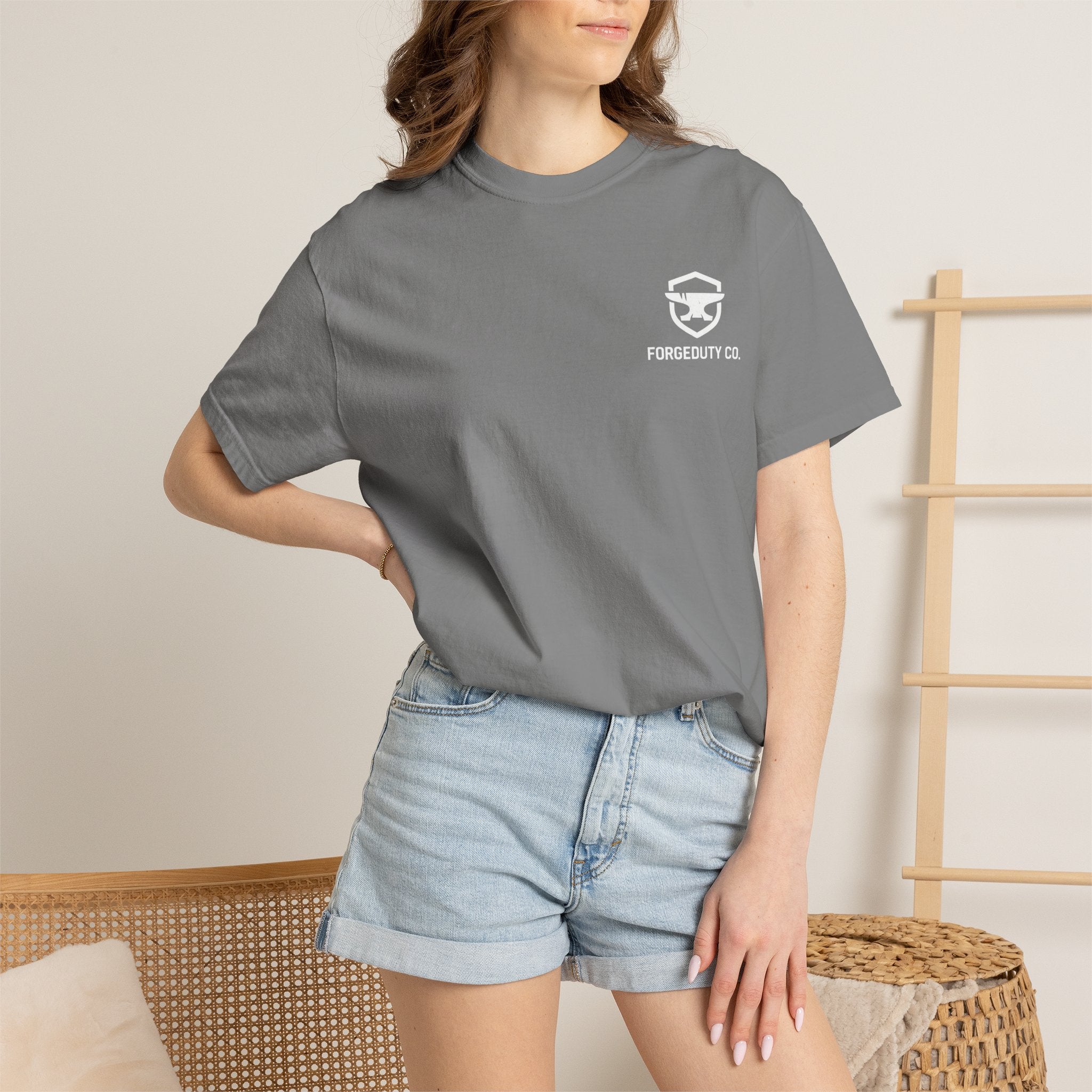 Forgeduty Co. Anvil Logo T-shirt | Built to Endure