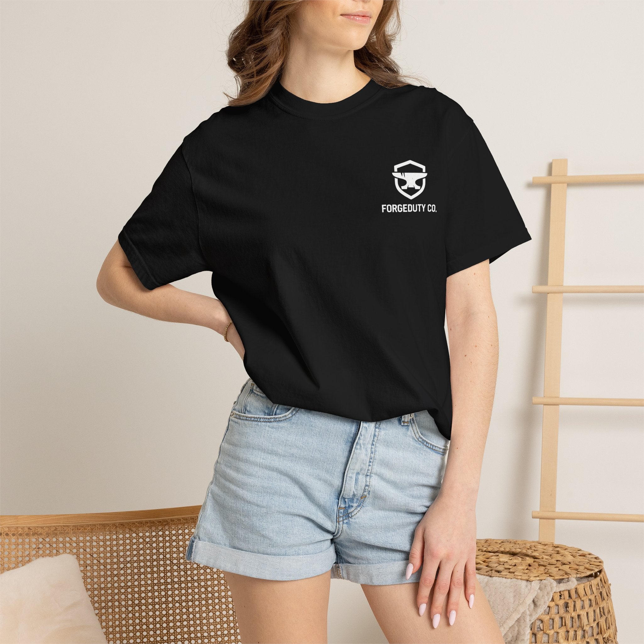 Forgeduty Co. Anvil Logo T-shirt | Built to Endure