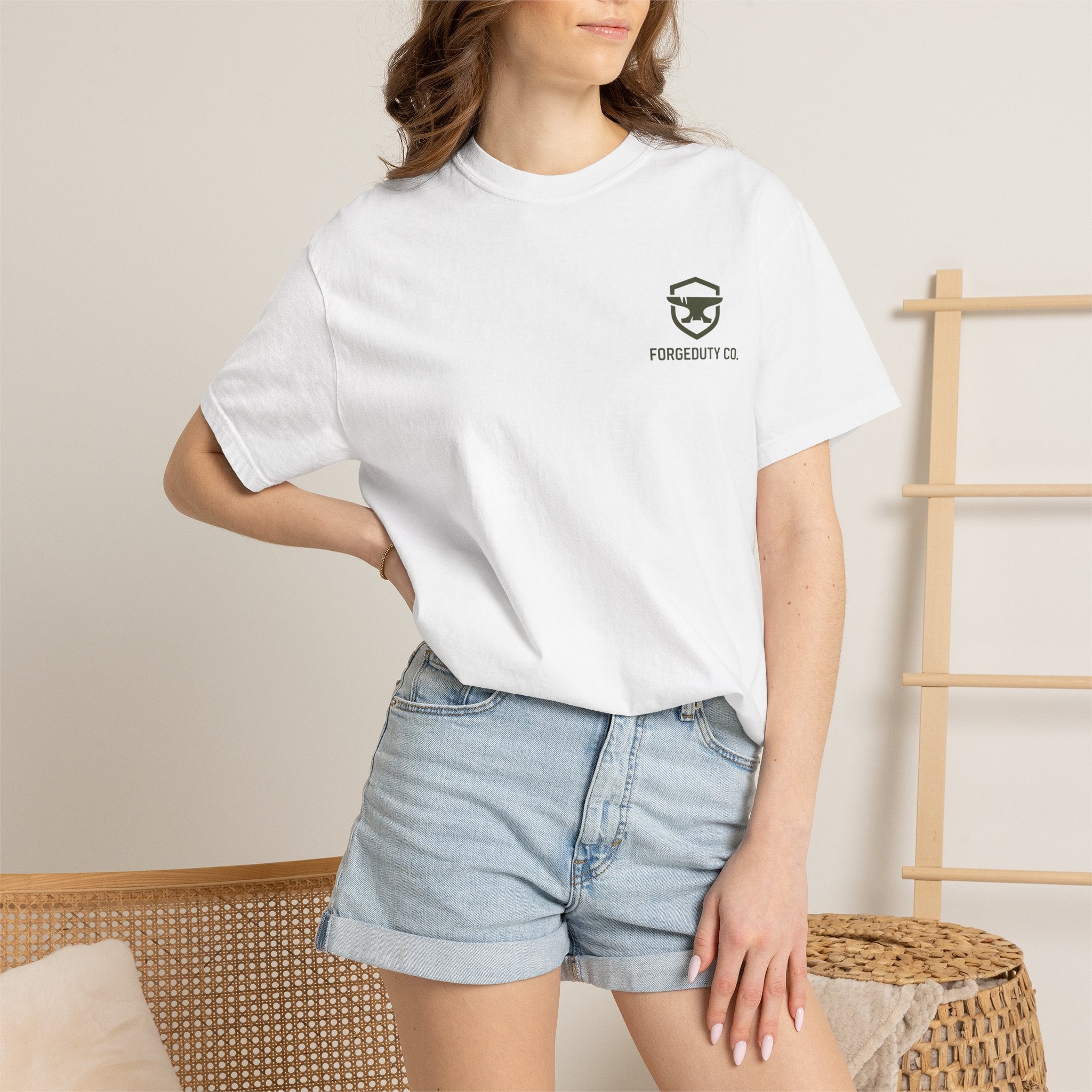 Forgeduty Co. Anvil Logo T-shirt | Built to Endure