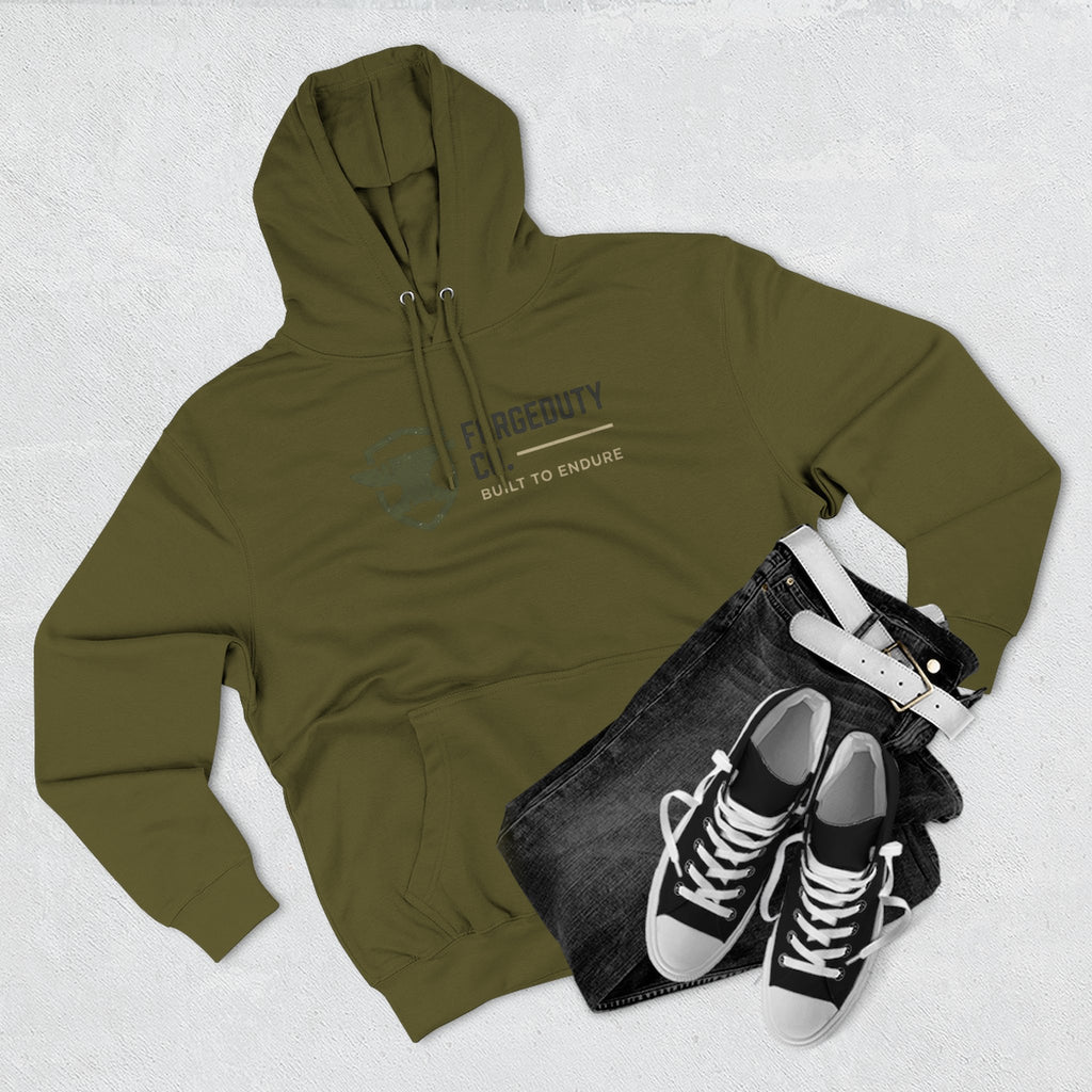 Forgeduty FD Shield Logo Hoodie | Tactical Flag Design