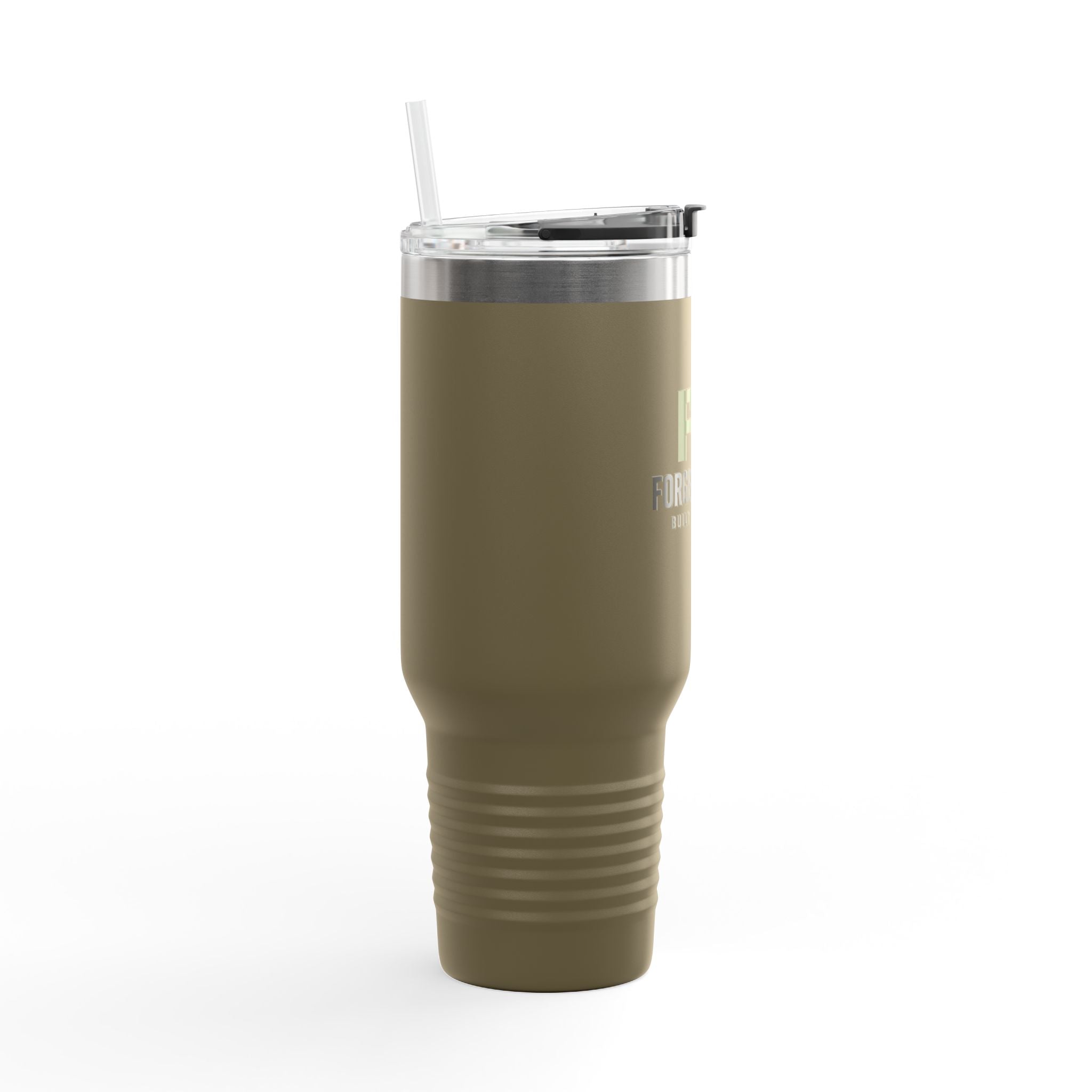 40oz Insulated Travel Mug  Forgeduty Co Built to Endure Stainless Steel Tumbler
