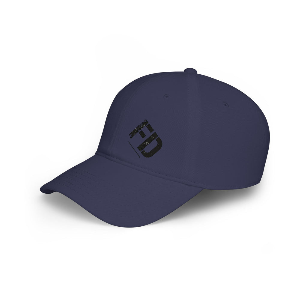Military Olive Logo Low Profile Baseball Cap | Minimalist Hat