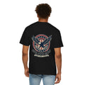 United States Military Eagle Crest T-Shirt | American Flag Shield