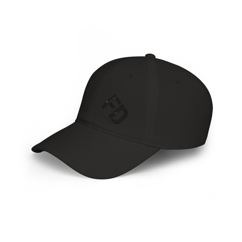 Military Olive Logo Low Profile Baseball Cap | Minimalist Hat