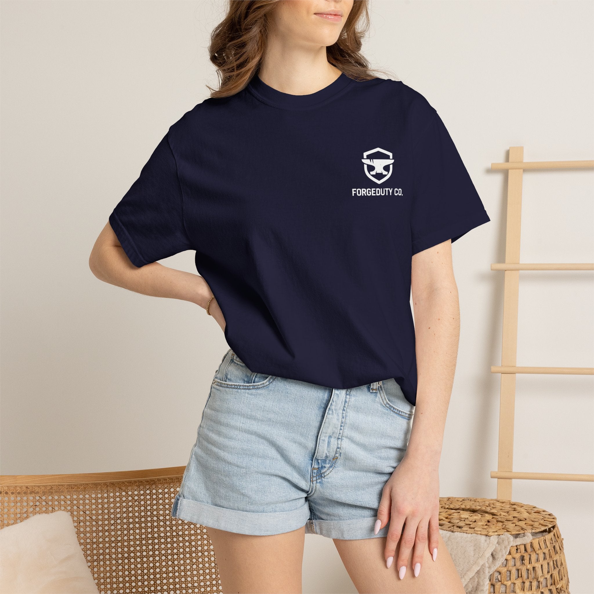 Forgeduty Co. Anvil Logo T-shirt | Built to Endure